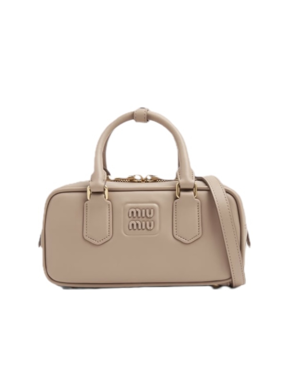 Кожаная сумка Arcadie Miu Miu